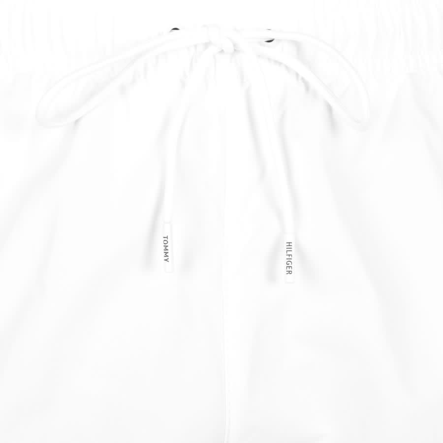 Tommy hilfiger swim shorts white best sale